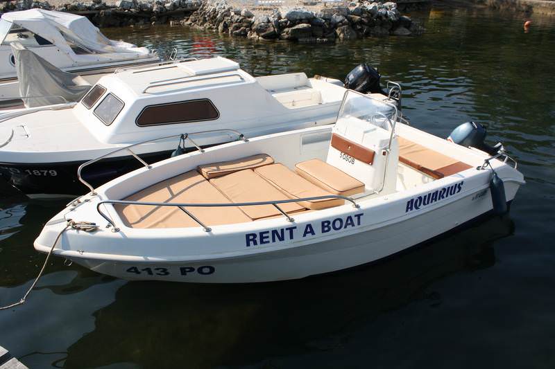 Aquarius rent a boat Poreč Selva 490 marina